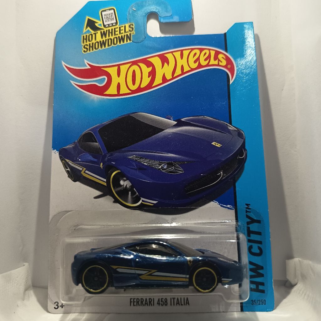 Hotwheels Ferrari 458 Italia