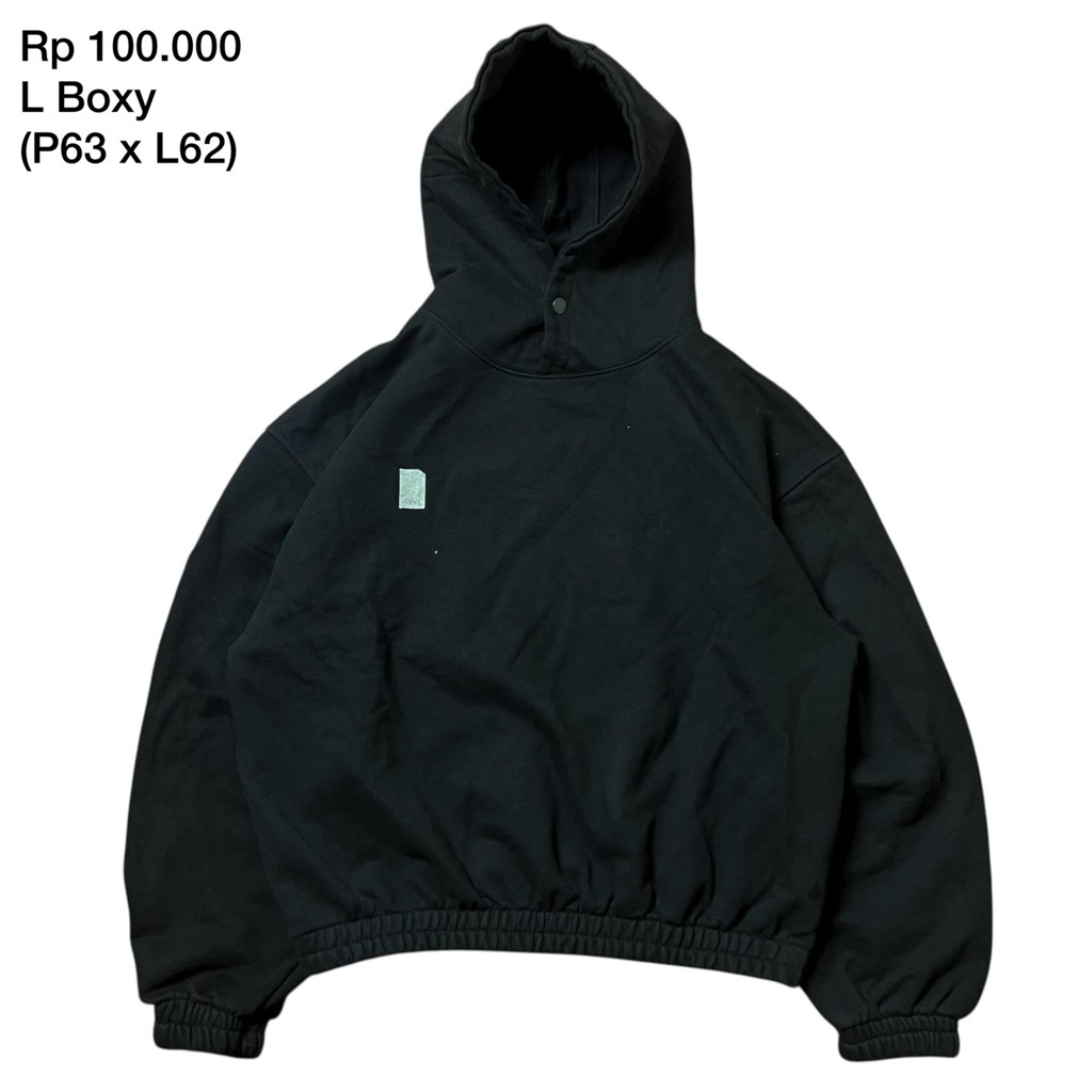 HOODIE HEAVYWEIGHT BOXY / Y2K / BASIC / ZIPPER / VINTAGE 5 NOV 25