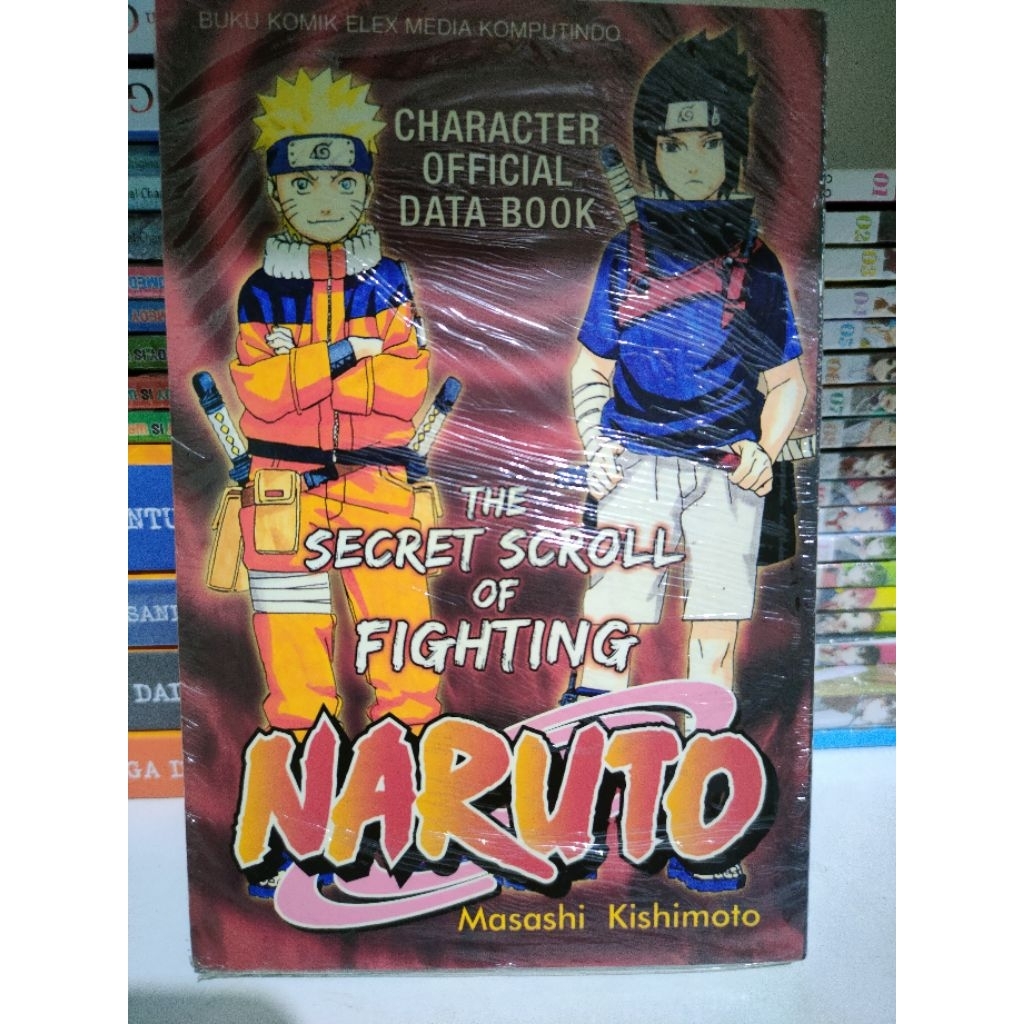 Komik Naruto the Secret Scroll of Fighting Segel