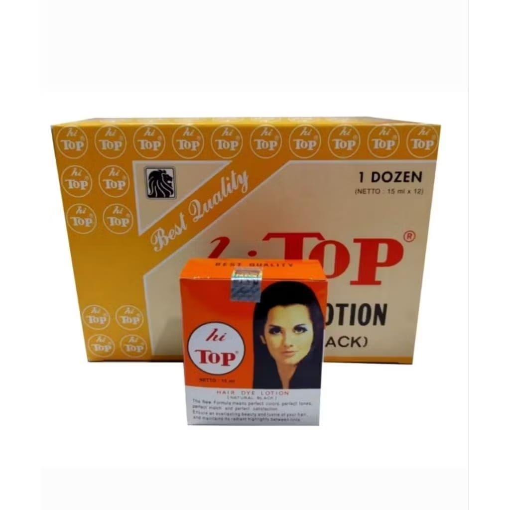 HI TOP SEMIR RAMBUT | SEMIR RAMBUT HITAM | HI TOP