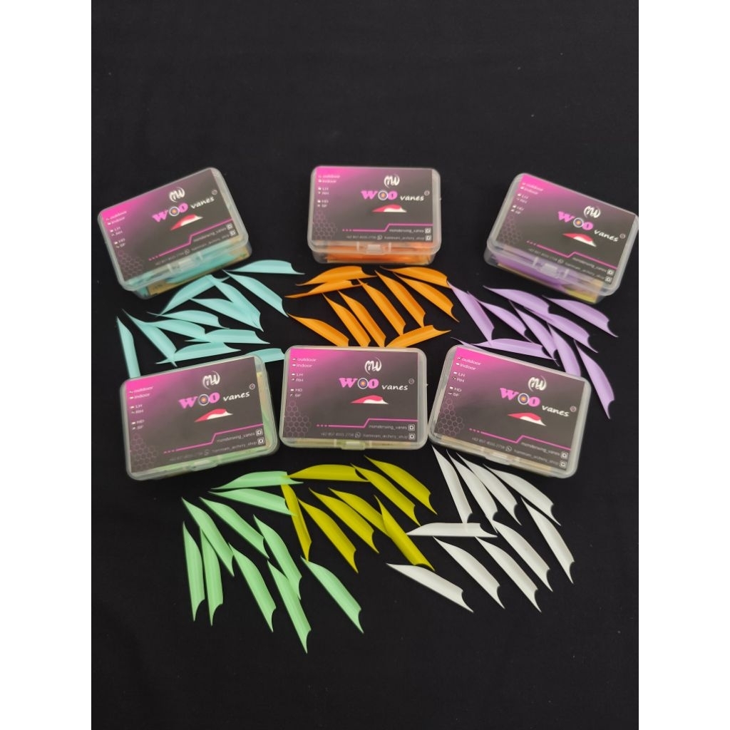 VANES MONSTERWING MODEL WOO TIPE (SF) / VANES / AKSESORIS OLAHRAGA / PANAHAN / ARCHERY