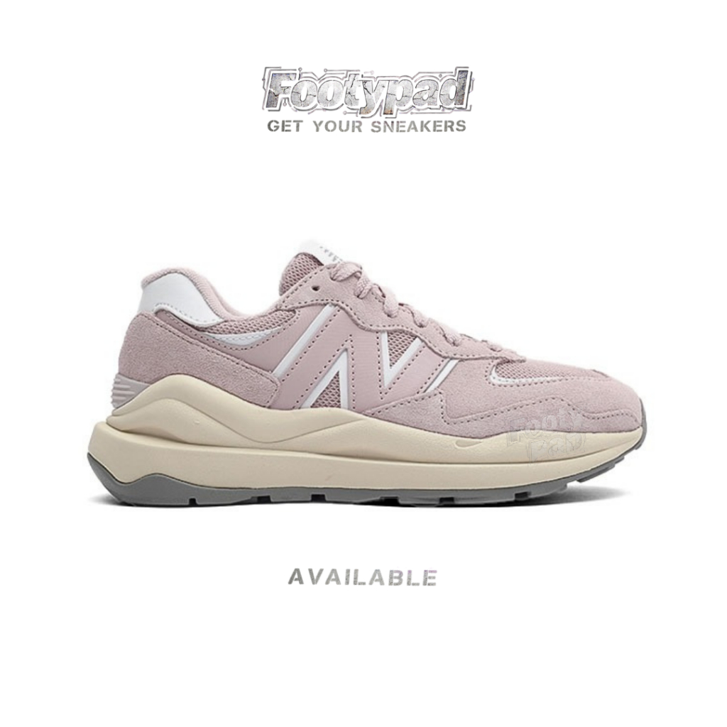 Footypad - Sepatu Sneakers NB 57 40 Taro Authentic