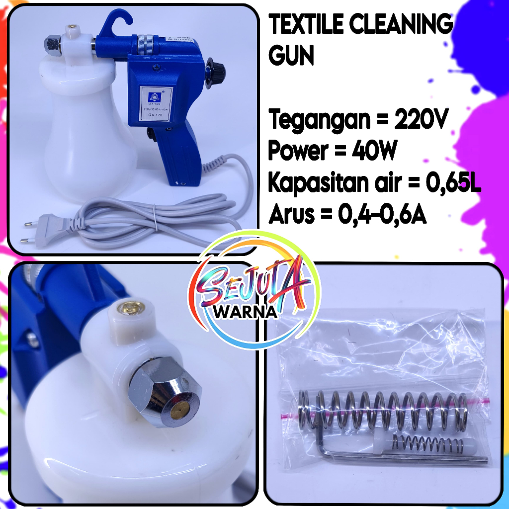 SPRAY GUN PEMBERSIH NODA TEXTILE CLEANING GUN