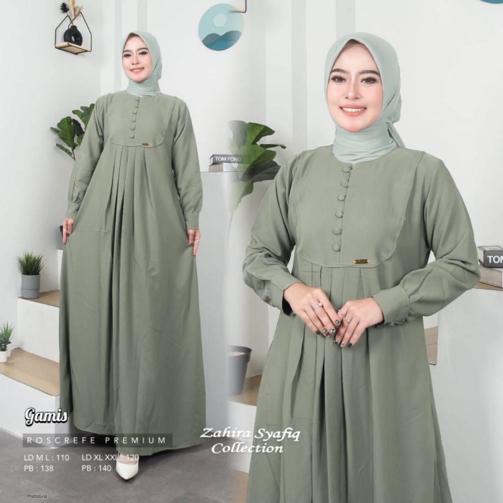 Dress Camila  Gamis Kondangan Elegan Mewah  Anggun Gamis Wanita Terbaru 2025
