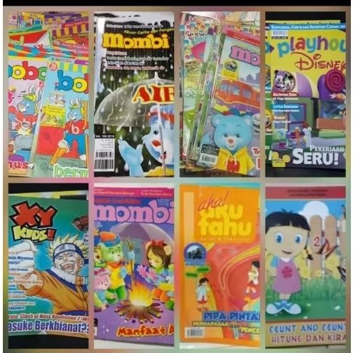 Majalah Anak Bobo Junior/Mombi/Disney Junior/Princes DLL