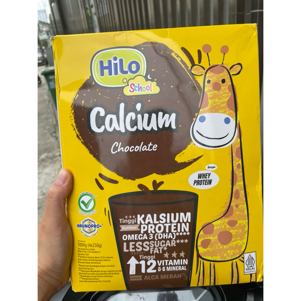 Hilo school calcium chocolate 1000 gram