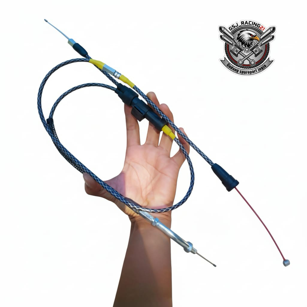 Kabel Gas Spontan RXKING Full Karbon Untuk Semua Gas Spontan