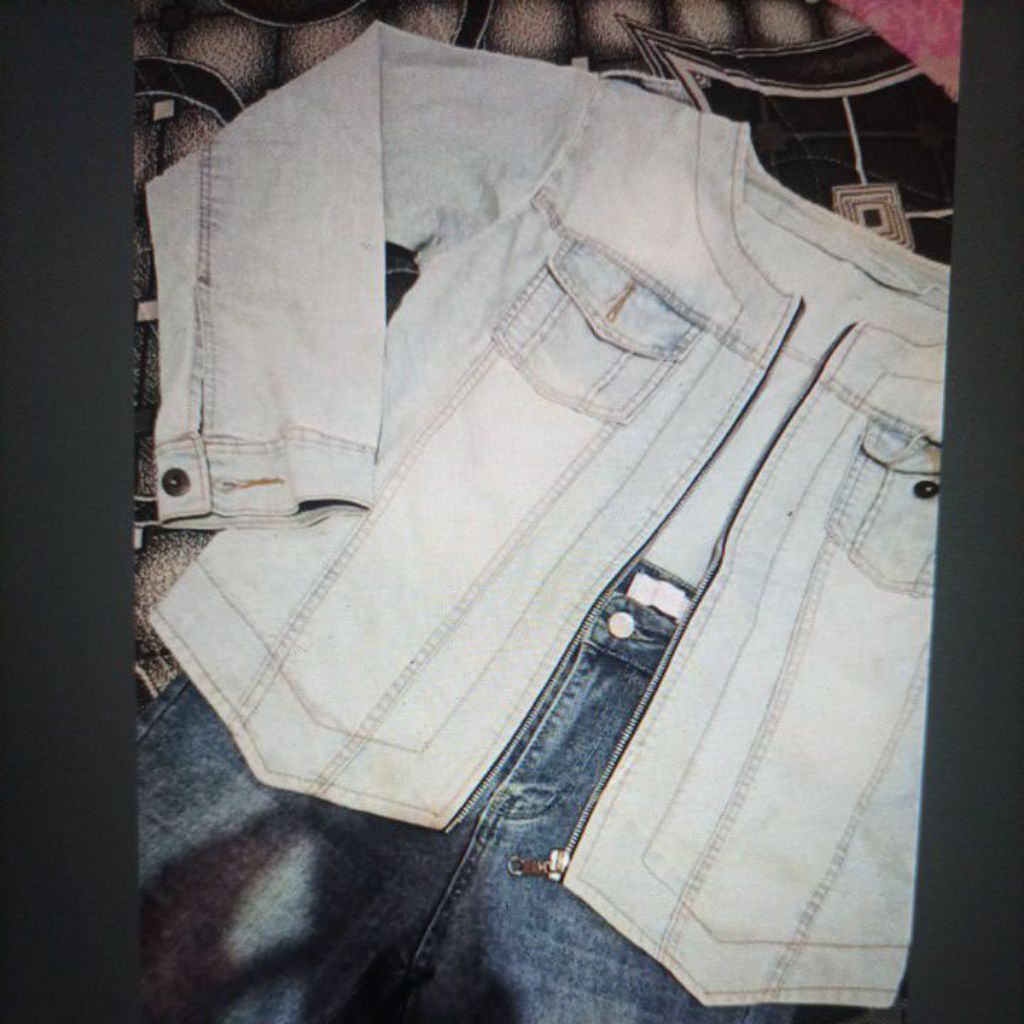 preloved jacket jeans