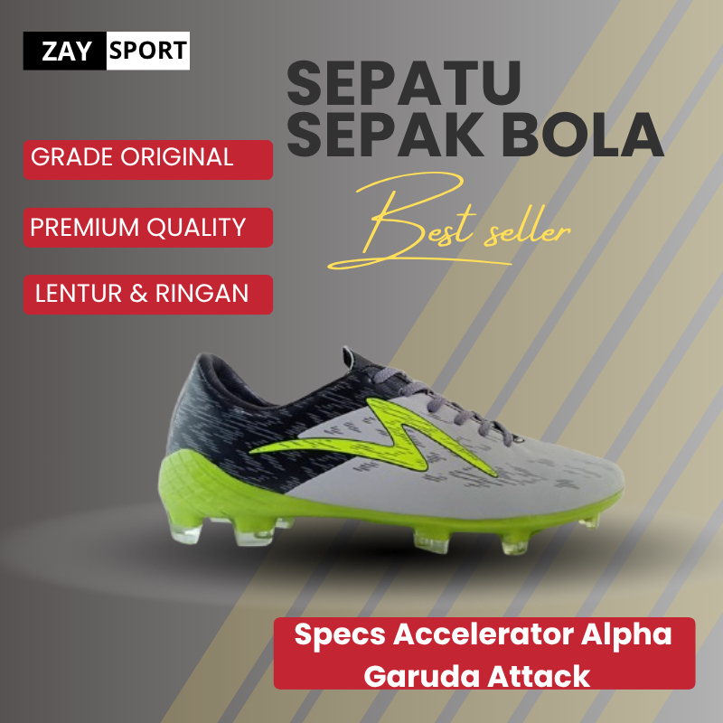 Sepatu Bola Specs Accelerator Alpha Garuda Attack
