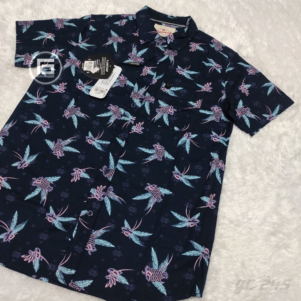 kemeja planet surf original