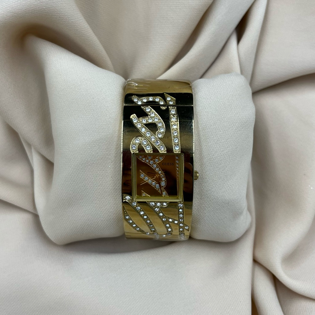 Jam Tangan Guess Wanita Gold