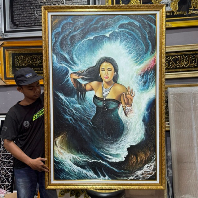 Hiasan Dinding lukisan Nyi Roro Kidul