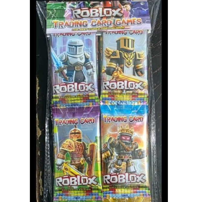 Trading card roblox / kartu roblox 1 plastik isi 8pcs