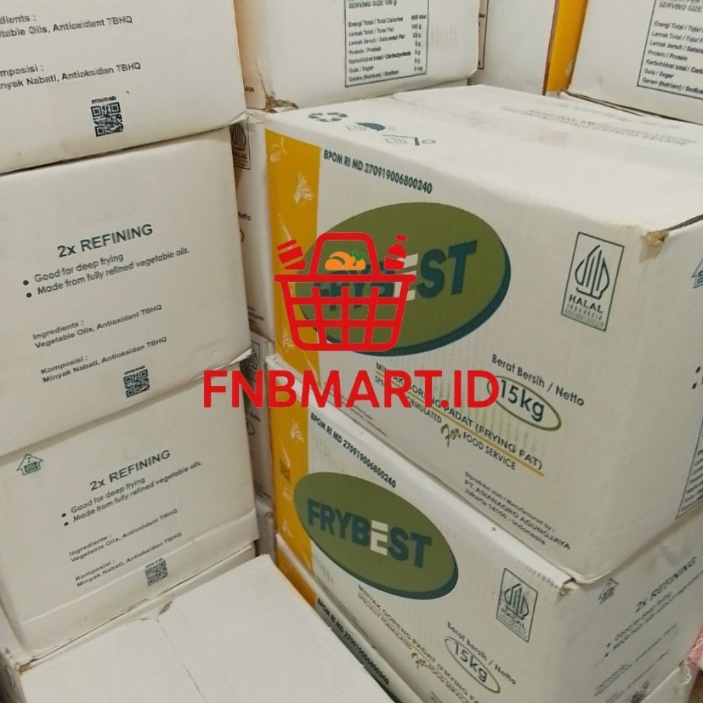 MINYAK PADAT FRYBEST 15KG