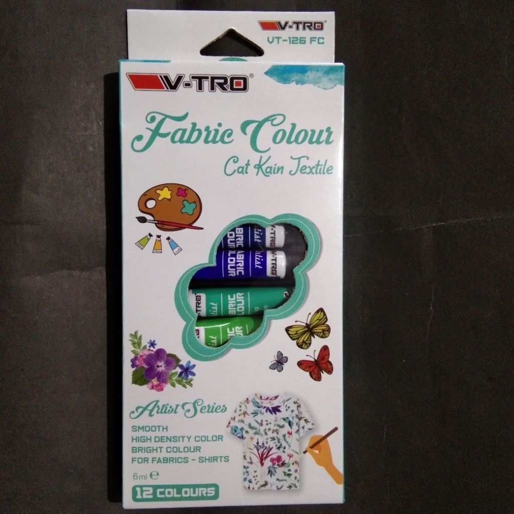 CAT TEKSTIL, CAT KAIN