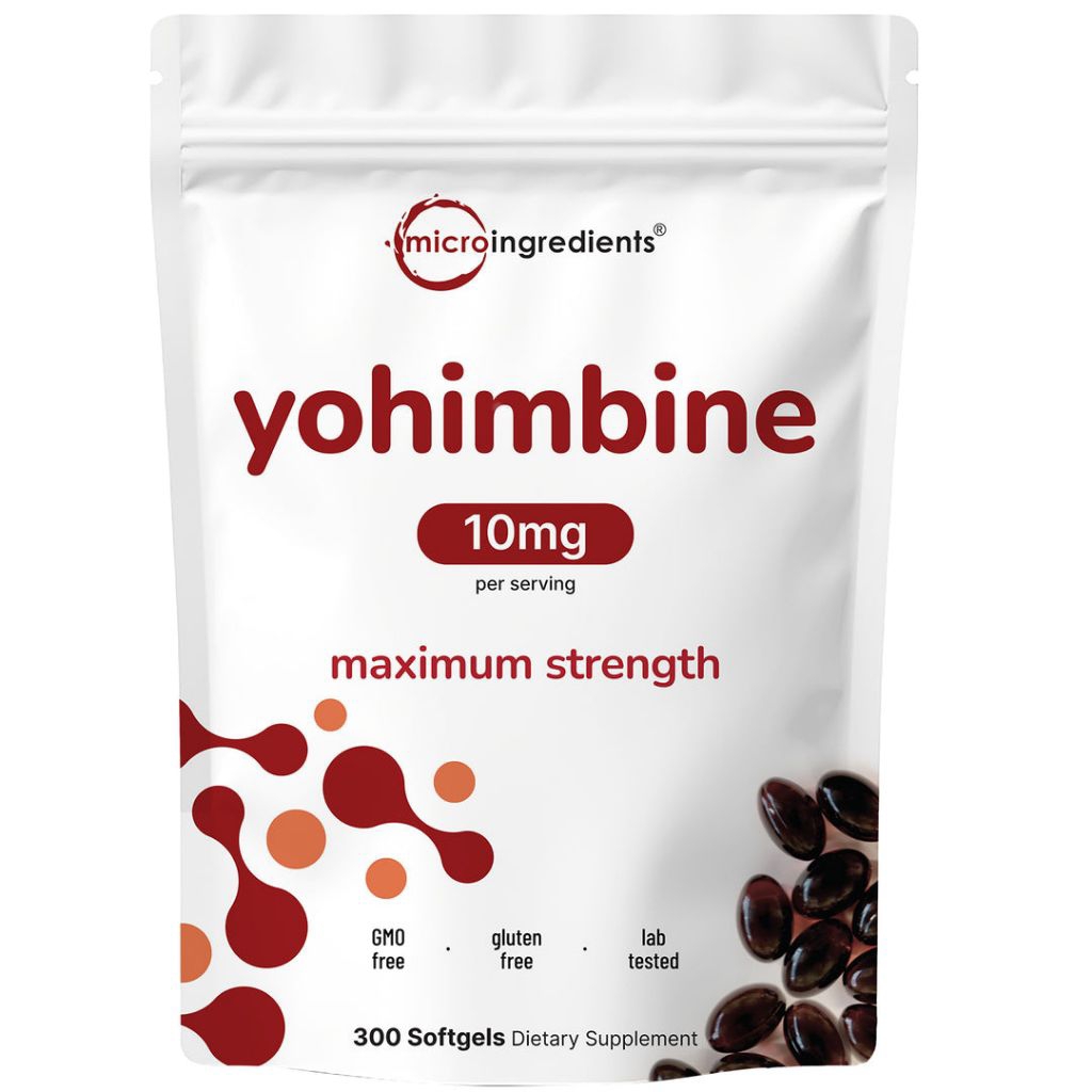 Yohimbine 10Mg Original Softgels, 300 counts