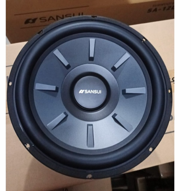 Subwoofer Speaker Sansui 12inch SA-12D original subwoofer mobil
