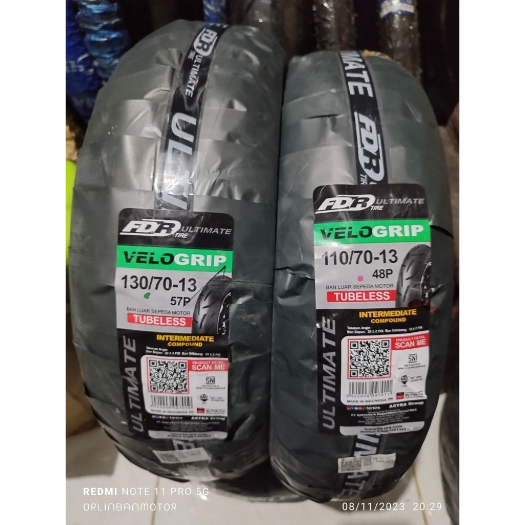 BAN SET FDR VELO GRIP NEW NMAX TURBO/BAN KOMPLIT NMAX OLD/BAN LENGKAP FDR NEW NMAX/BAN DEPAN BELAKAN