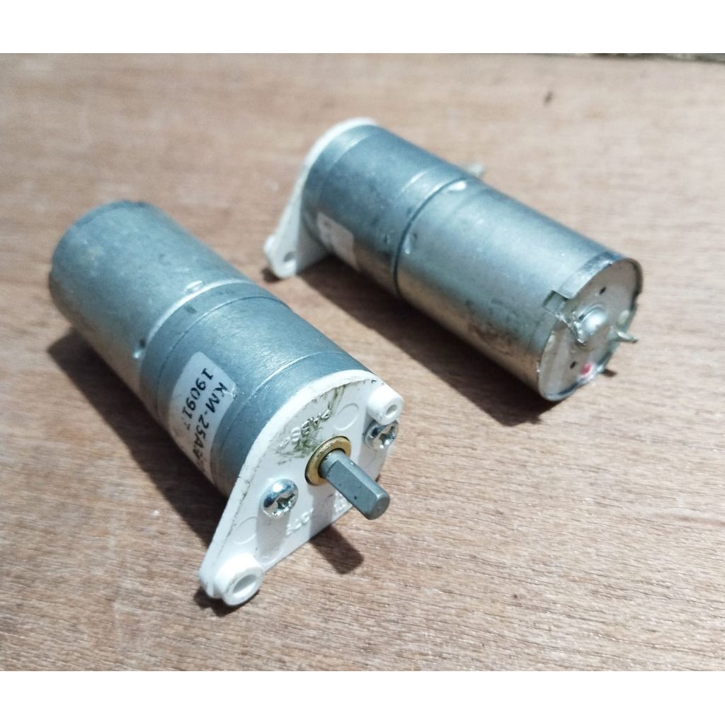 DINAMO Gearbox DC6-12V- 30RPM sampai 60rpm