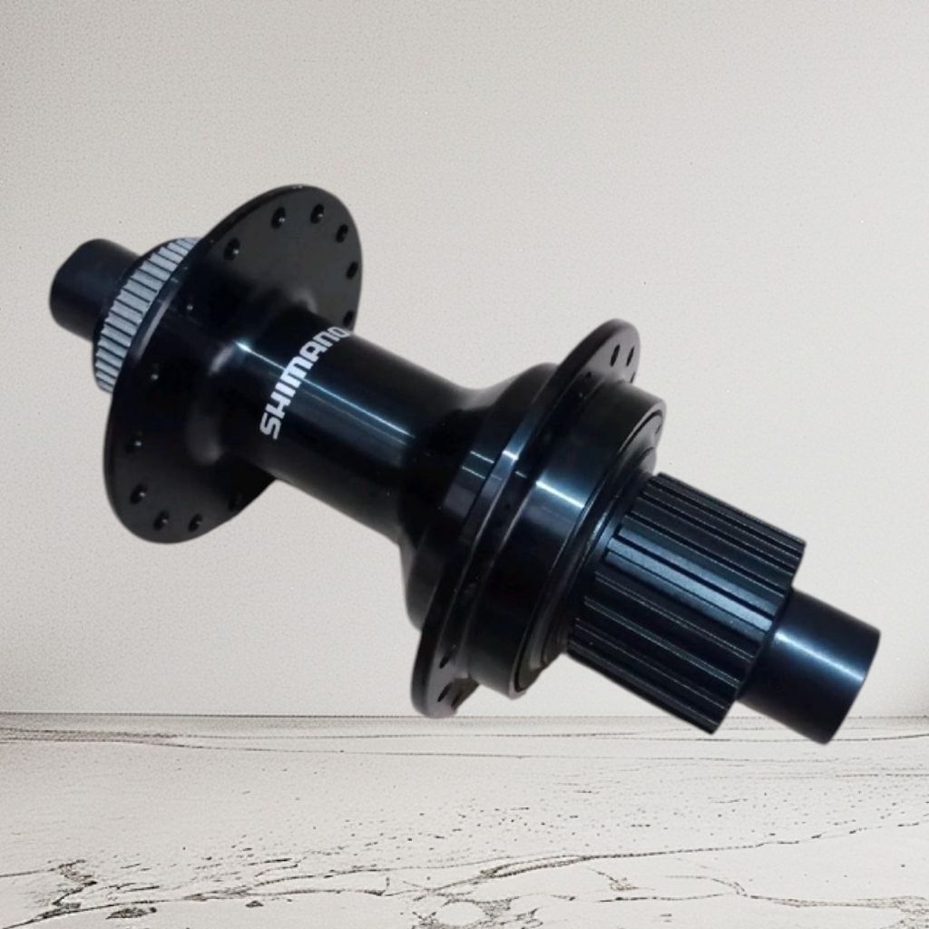 Freehub Shimano hub belakang boost TA 12x148mm microspline 12 speed 32 Hole CL full bearing