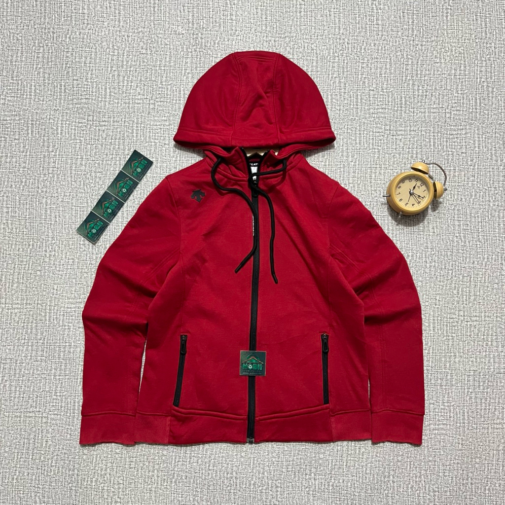 Hoodie Descente Brand Original 067 Size XS | Crewneck | Jacket | Bomber | Tracktop | Outdoor | Atasa