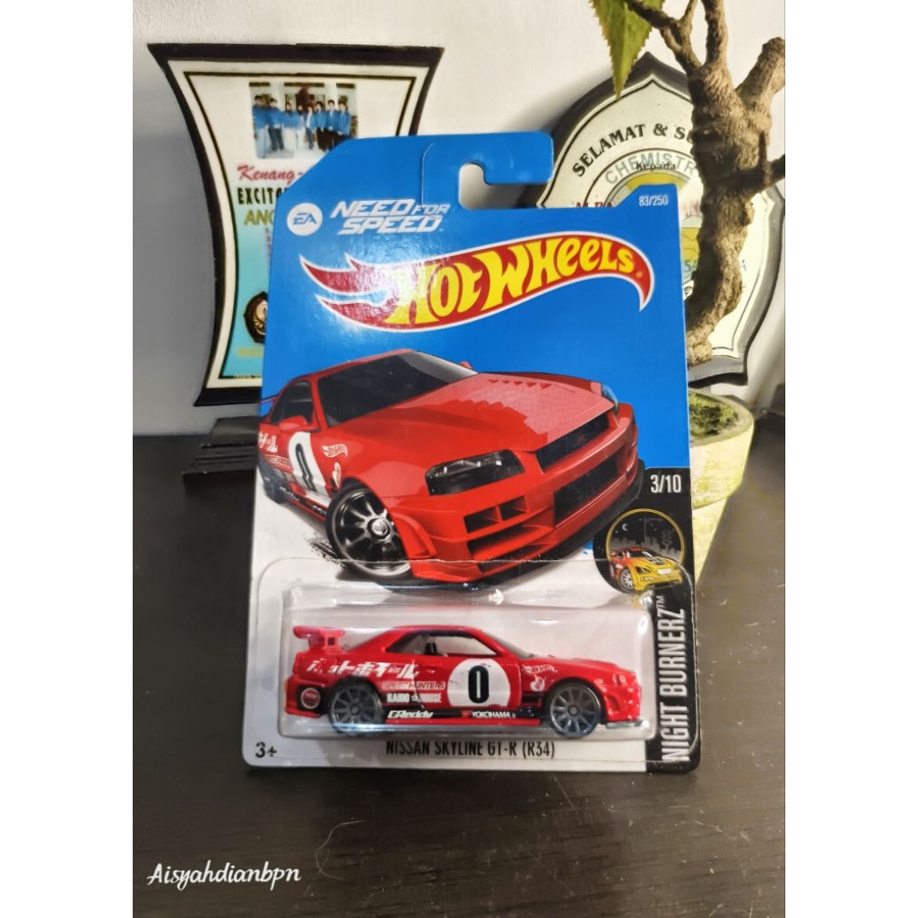 HW Reguler Nissan Skyline R34