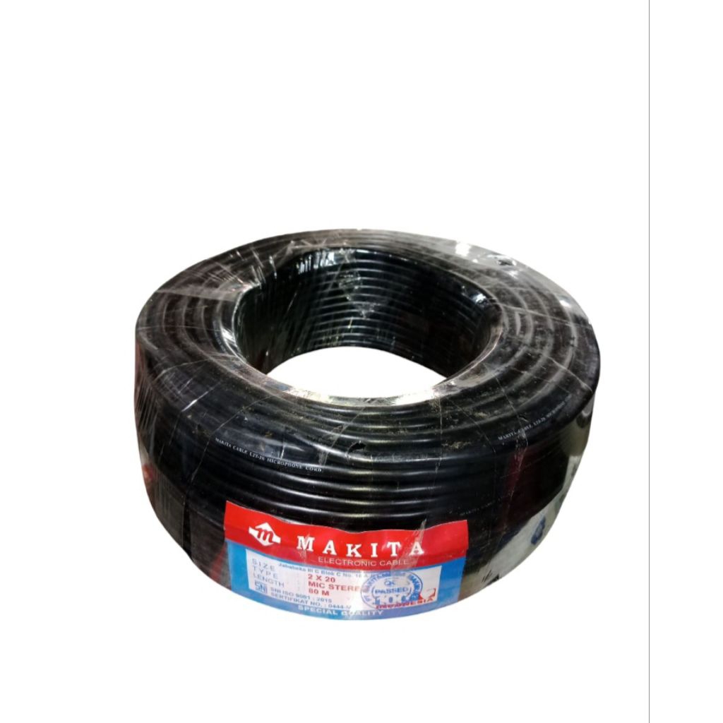 KABEL MICROPHONE STEREO MAKITA HITAM