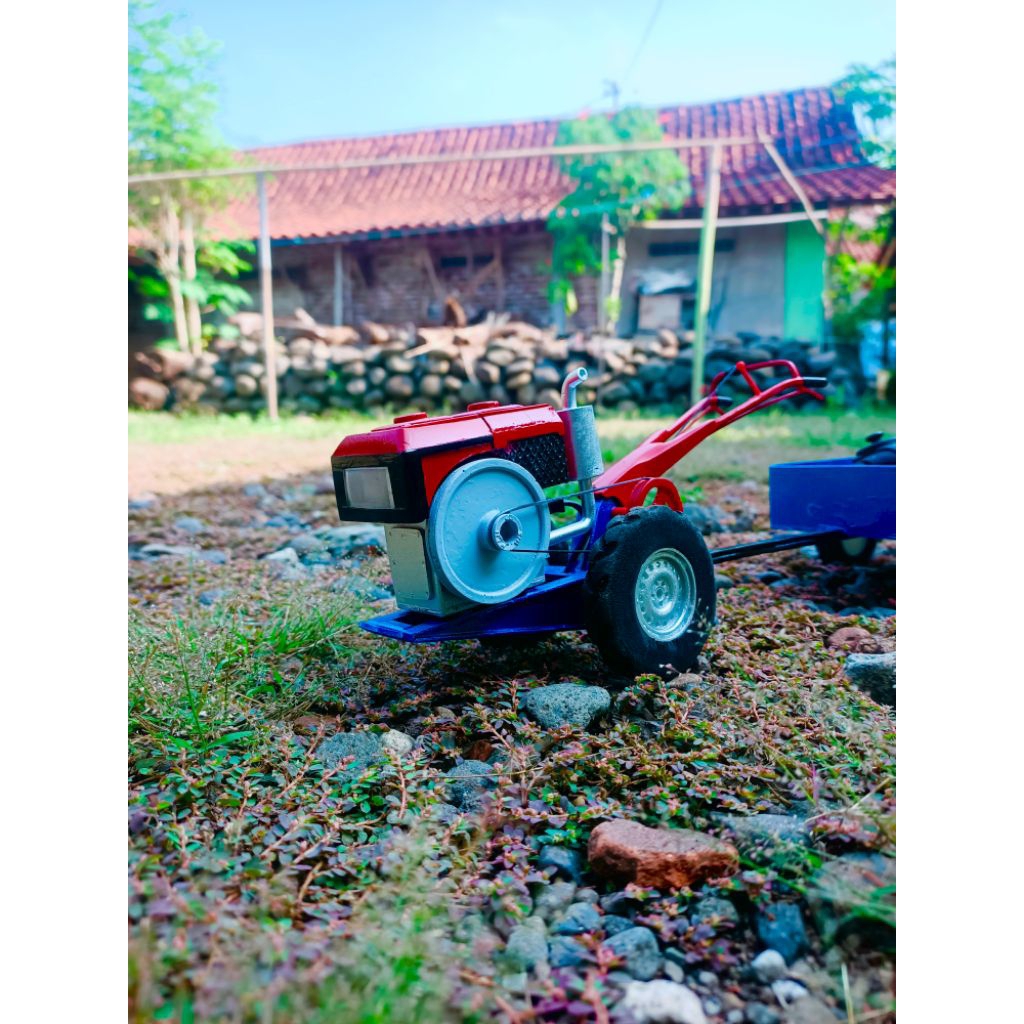 Miniatur RC Traktor Sawah berkah jaya #traktor