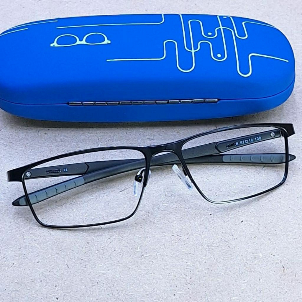 KACAMATA MINUS PLUS/FULL BACA NORMAL MODEL STYLISH ELEGAN PHOTOCROMIC BLUERAY BLUECROMIC F8506