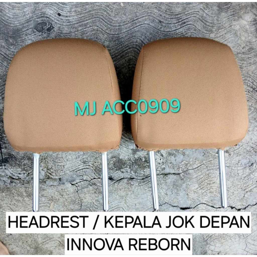 HEADREST / KEPALA JOK DEPAN INNOVA REBORN 2016 2017 2018