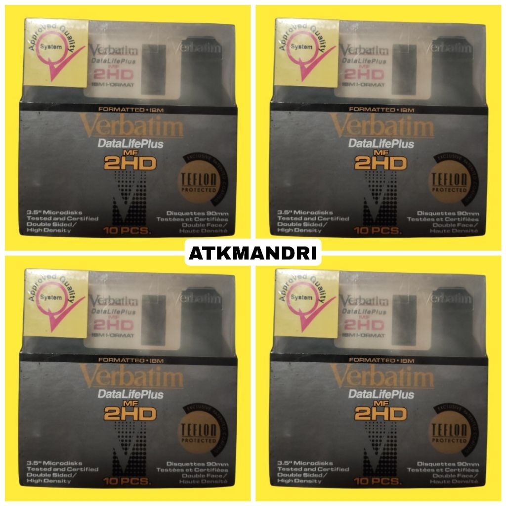 DISKET VERBATIM DATALIFEPLUS MF 2HD ORIGINAL