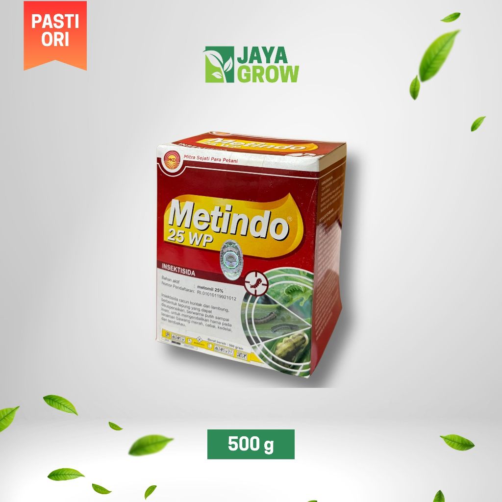 Metindo 25 WP Insektisida Ovisida | Kontak & Sistemik | Racun Hama Tanaman, Serangga, Ulat, Kutu, Ke