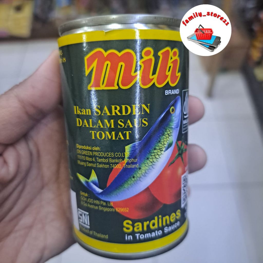 SARDEN MILI KECIL MACKAREL BERAT 155GR