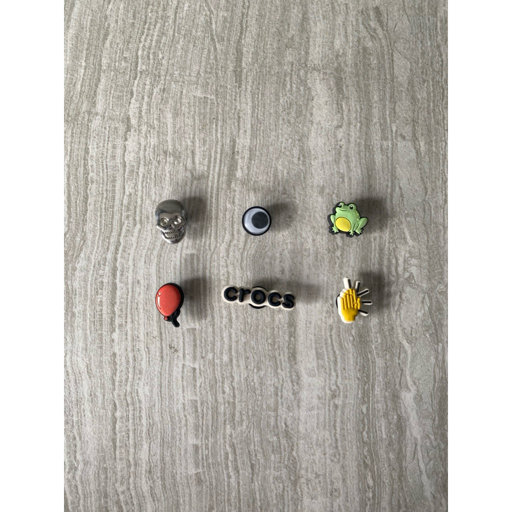 Jibbitz Crcs 6 Pcs Preloved