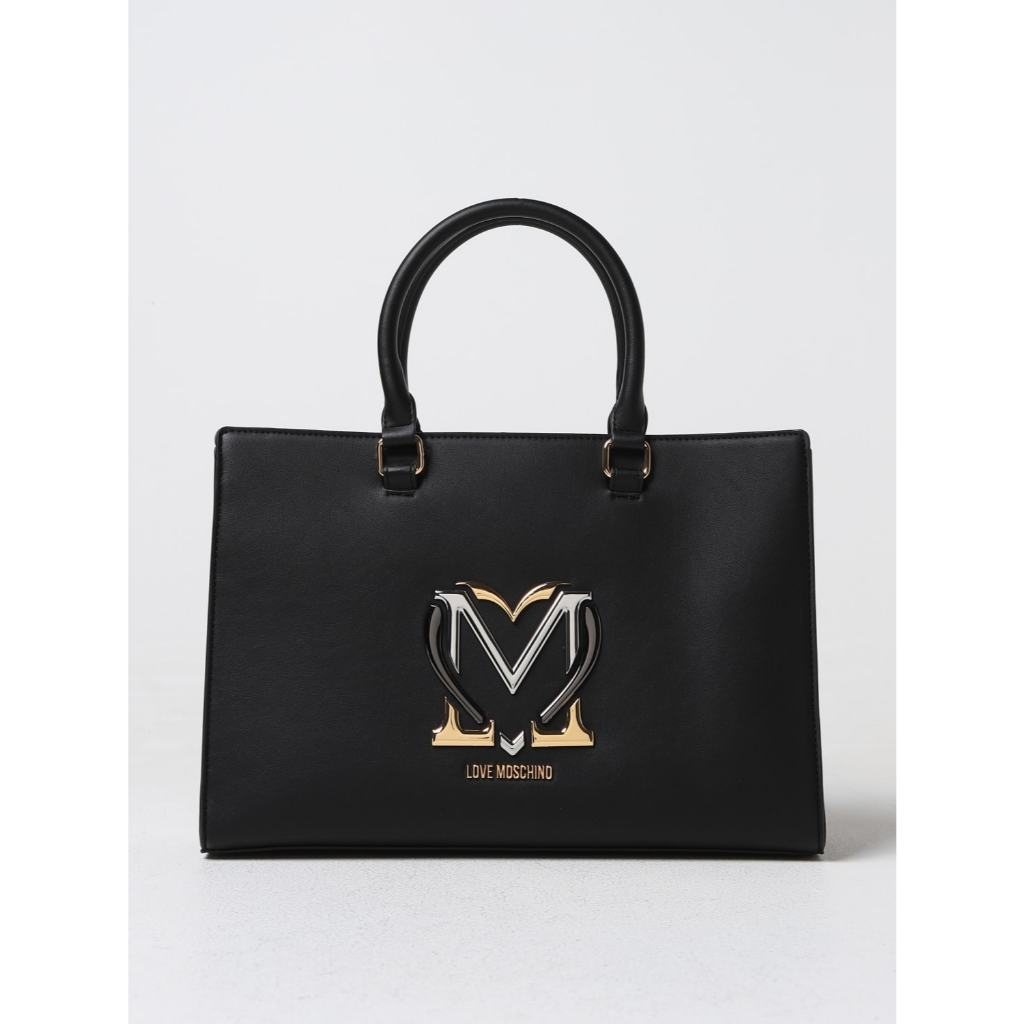 Moschino Logo-Plaque Tote Bag Original