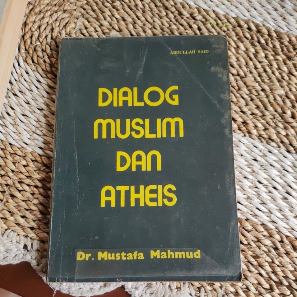 Buku Dialog Muslim dan Atheis - Dr Mustafa Mahmud Original Preloved