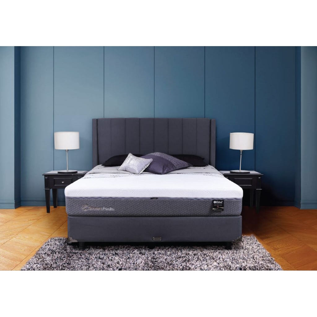 Matras Central Smart Pedic Tebal 30cm Kasur Orthopedic untuk Kesehatan Tulang Belakang dengan Natura