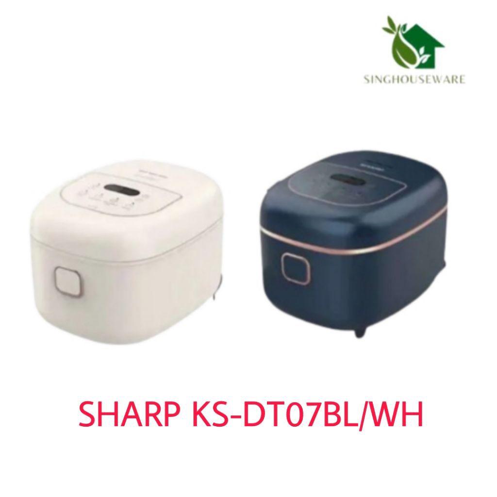 Sharp Rice Cooker/Magic Com Digital KS-DT07BL/WH