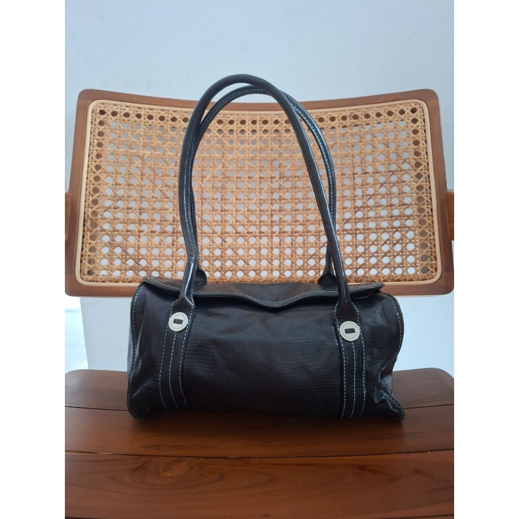 Cole Haan Long handle shoulder bag kulit asli