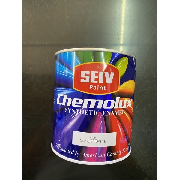 Cat Minyak Besi Kayu Chemolux Seiv Synthetic 1KG 1 KG Gloss Doff Matte Anti Karat Putih Hitam Warna