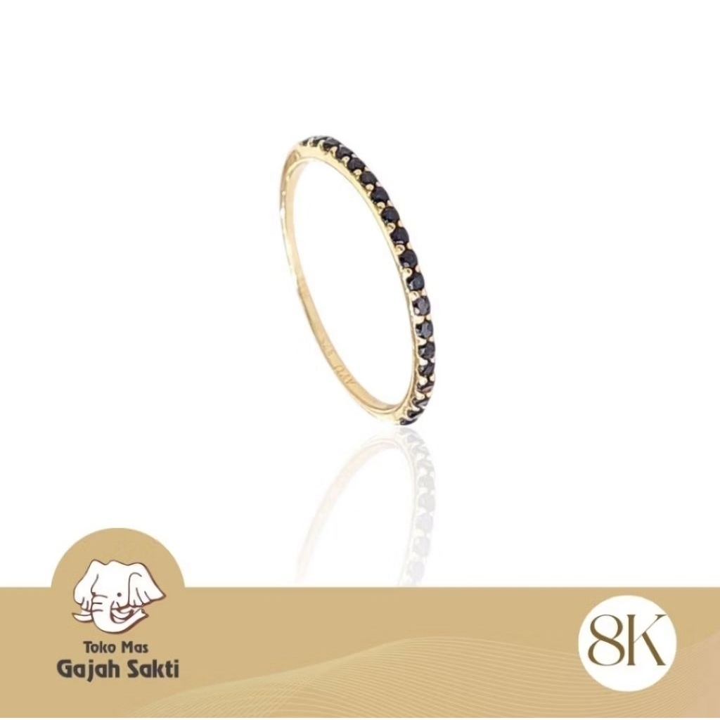 CN CN MODEL LISTRING HITAM TJS