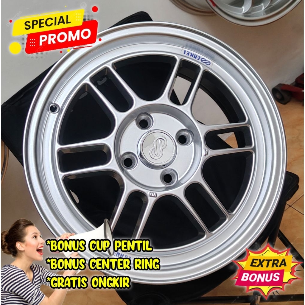 (PROMO) Velg baru murah R15 Enkei Rpf1 (4PCS)