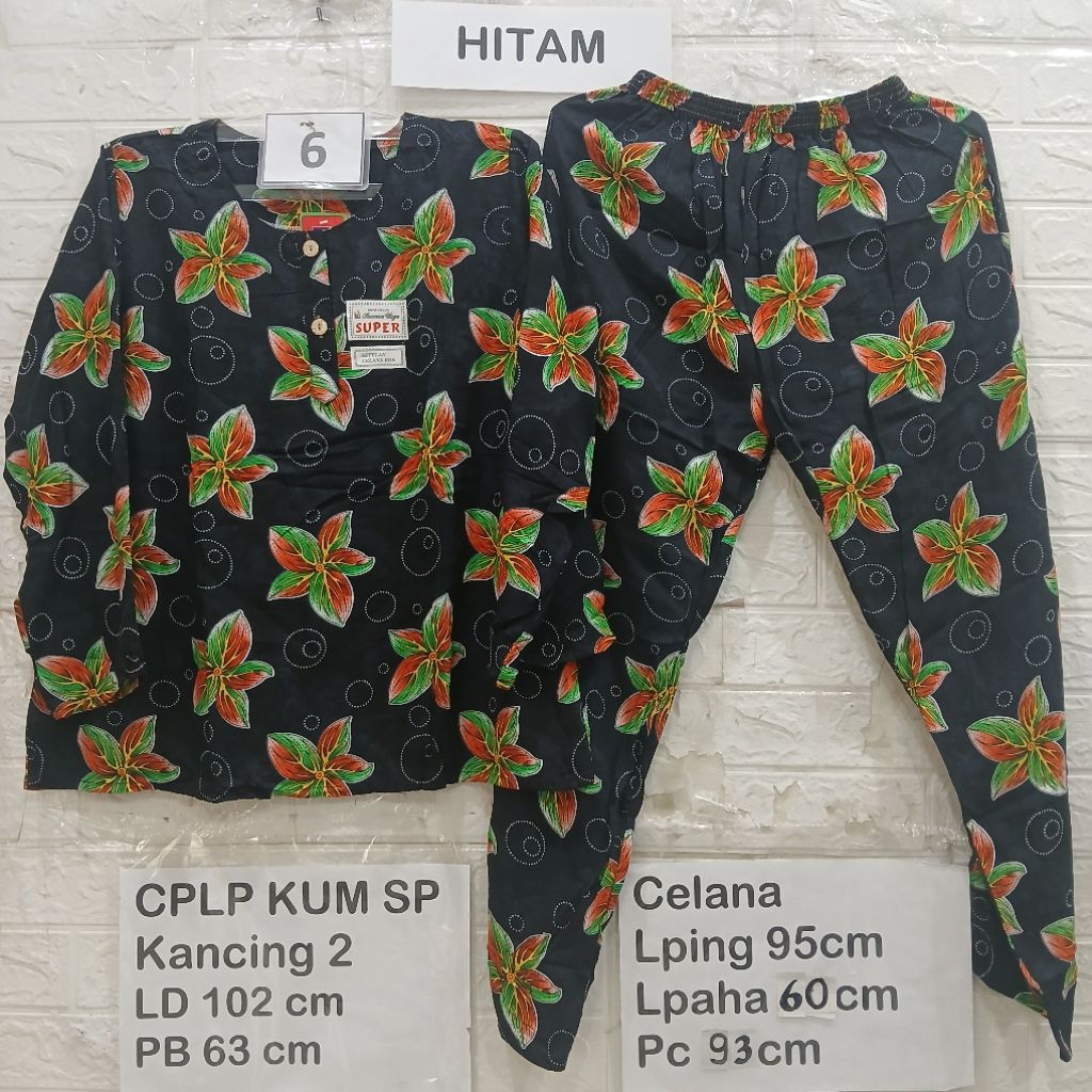 CPLP KUM Setelan Kencana Ungu asli  label merah