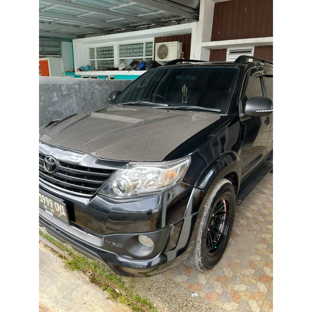 kap mesin carbon fortuner vnt engine hood carbon fortuner vnt