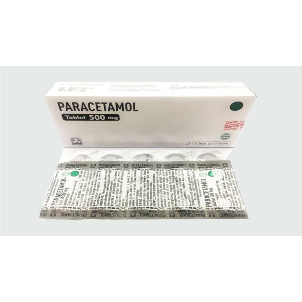 (1 box) Paracetamol 500mg PROMED Ed 2029