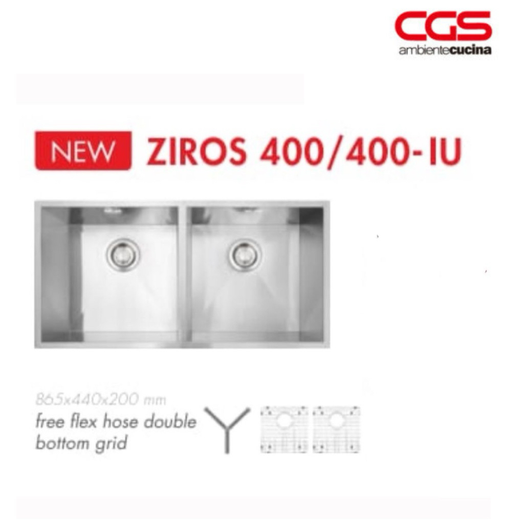 NEW SINK CGS ZIROS 400/400UI