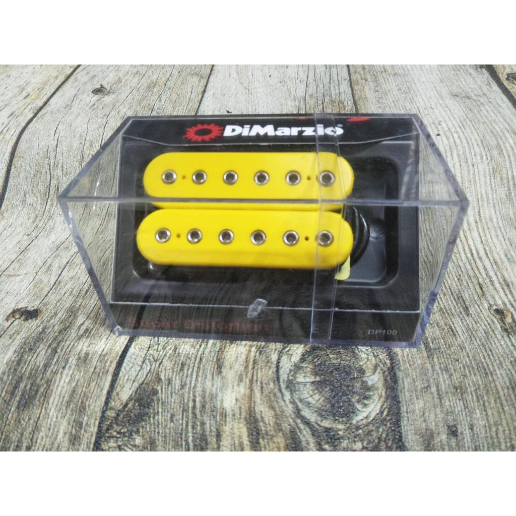 DiMarzio DP100 Super Distortion Humbucker Guitar Pickup - YELLOW - DP100