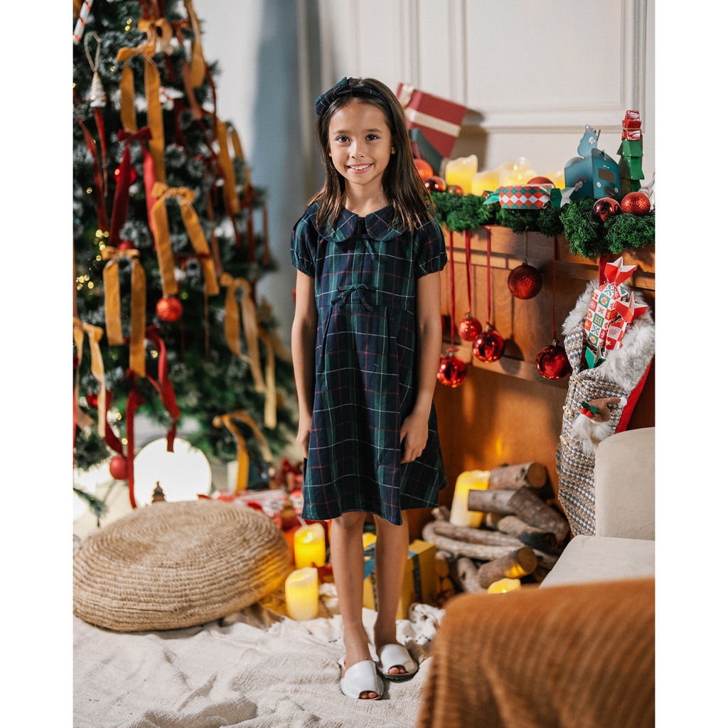 LEWIS EMMA - Carol Dress (6 Bulan-14 Tahun) Dress Anak & Bayi Perempuan / Baju Terusan Lengan Pendek