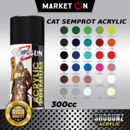 Shogun Z Acrylic - Cat Akrilik Warna Standard 300CC 300ML I Semprotan Cat I Standard Paint I Cat Mer