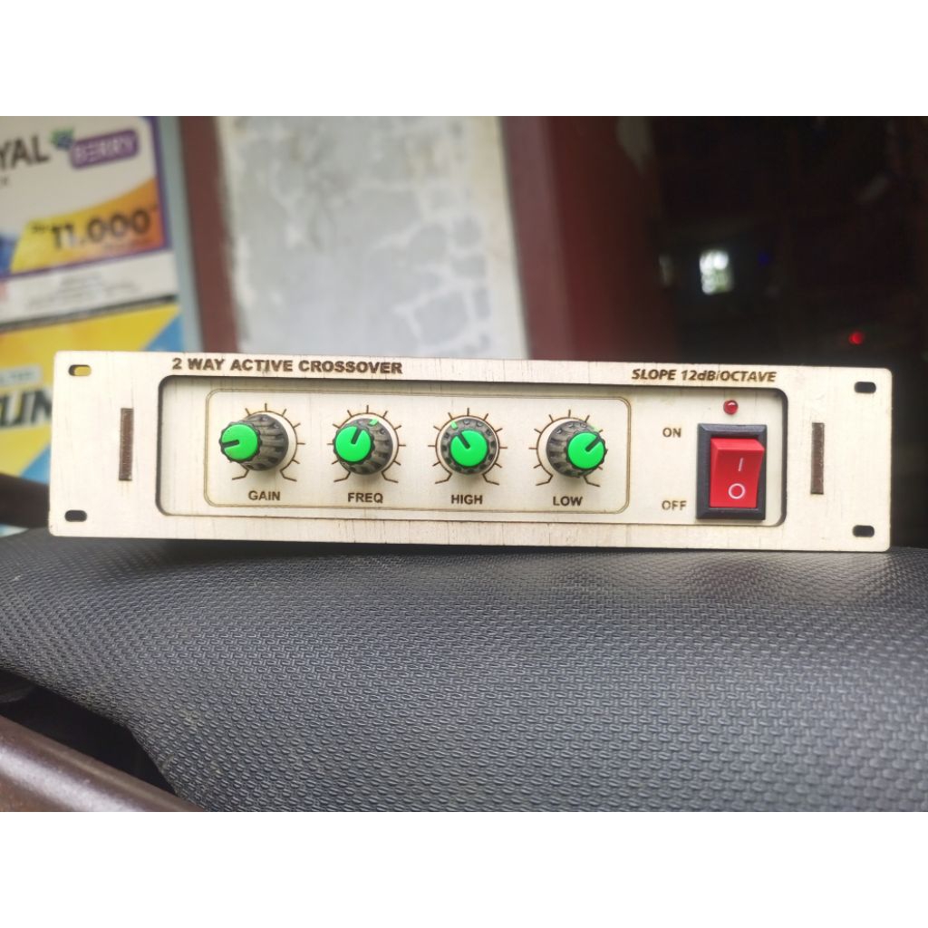 crossover aktif 2 way rakitan